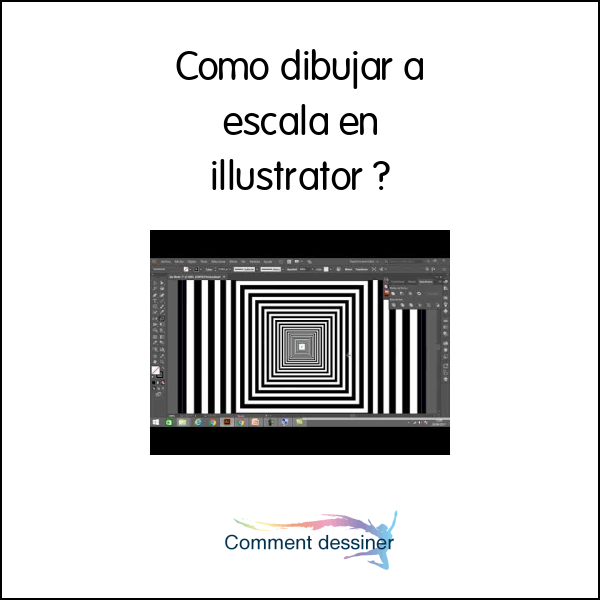 Como dibujar a escala en illustrator